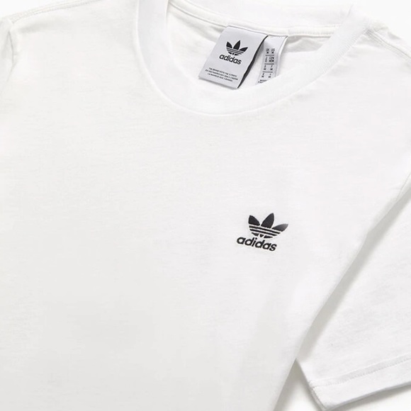 ADIDAS White Essential T-Shirt - Picture 1 of 3